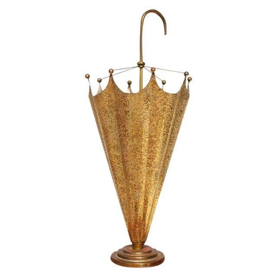 Vintage Brass Umbrella Stand