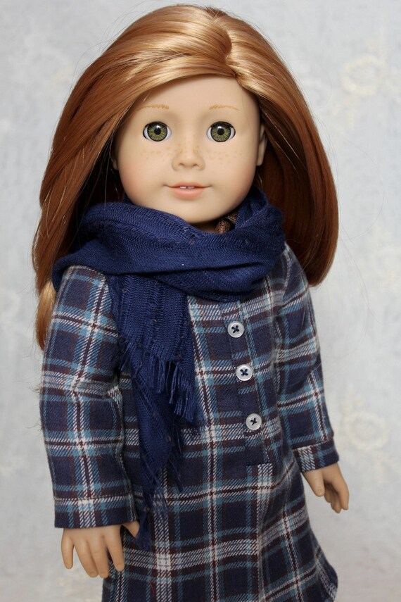 Fringed Sparkle Scarf for American Girl or 18" Doll