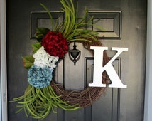 Popular items for july 4th wreath on Etsy