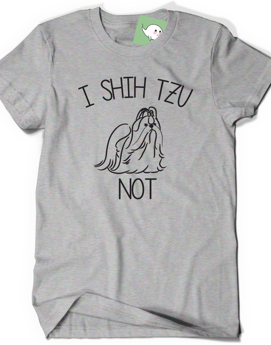 shih tzu t shirts for sale