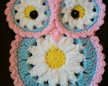 free potholder owl crochet pattern Patterns Patterns Crochet Knitting