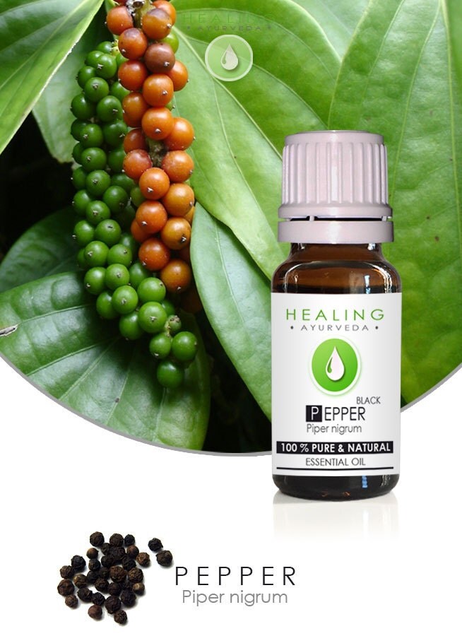 Black pepper oil Essential oil Pepper Pure therapeutic