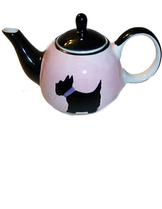 scottie dog tea set