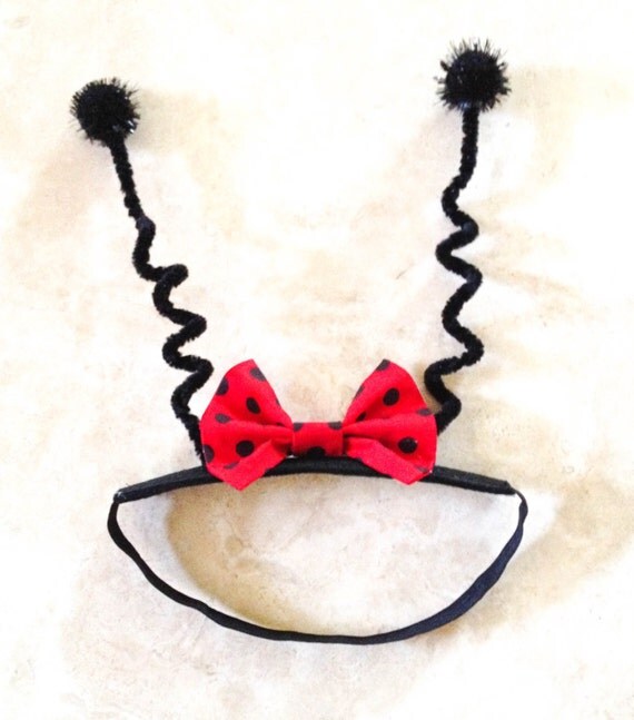 Items similar to Lady Bug Antenna for Babies, Lady Bug Costume, Lady