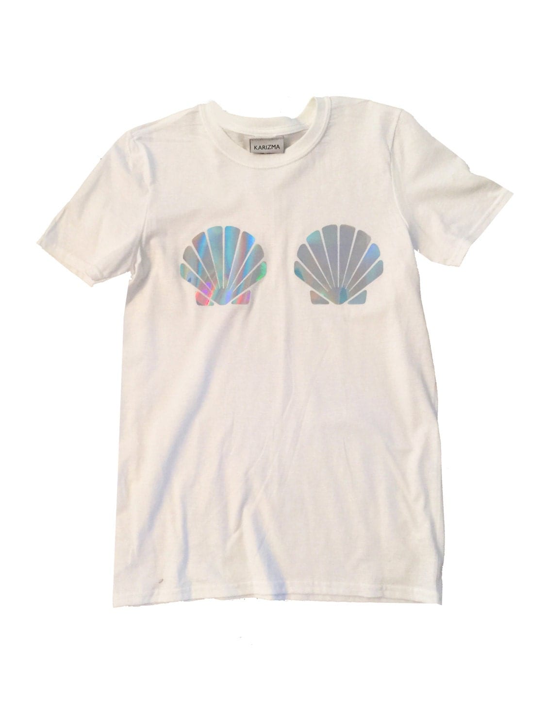 shirt mermaid birthday Shirt Sea Nautical T Holographic Shell Mermaid Shell Beach shirt mermaid birthday Shirt Sea Nautical T Holographic Shell Mermaid Shell Beach