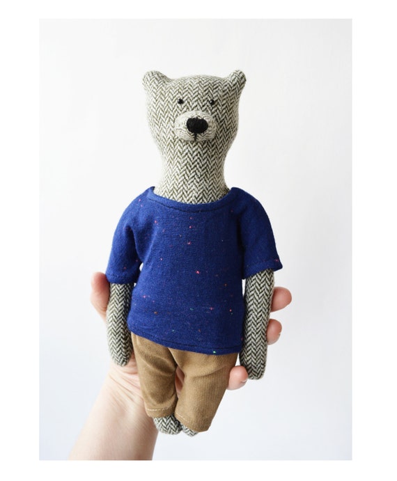 Scooter The Small Bear / Primitive Bear /Child friendly toys