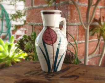 Reserved for Ms C Bay Ceramic Vase West German by 