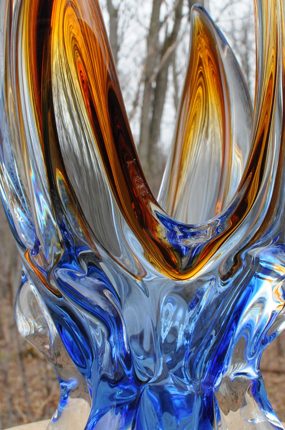 1960's EDAG/Chalet Art Glass by millerhousedotca on Etsy