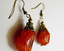 Popular items for marble earrings on Etsy