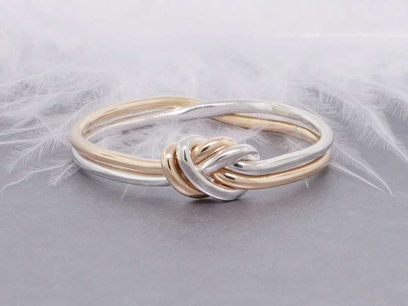 nautical gold wedding ring