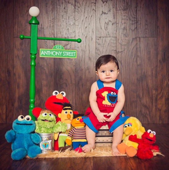 Personalized Sesame Street Sign - Sesame Street Party Inspired Sign ...