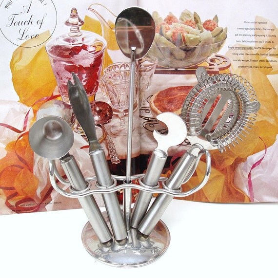 vintage bartender kit