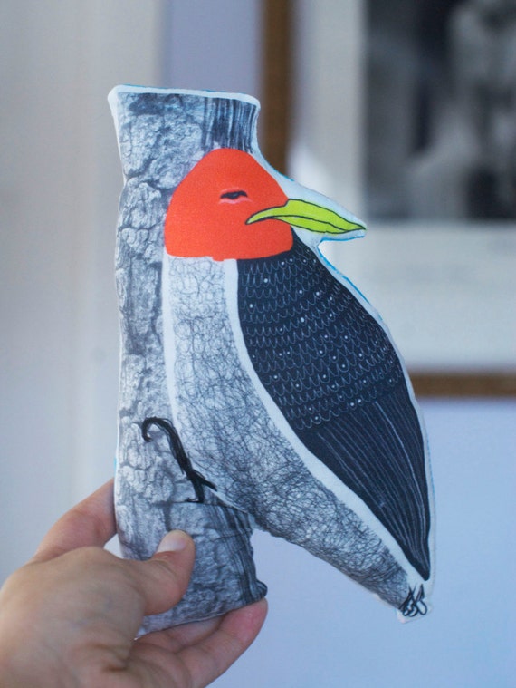 pileated woodpecker stuffed animal