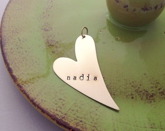 Custom Herb Stakes Copper Garden Marker Set 4 by BERKLEYandBEAN