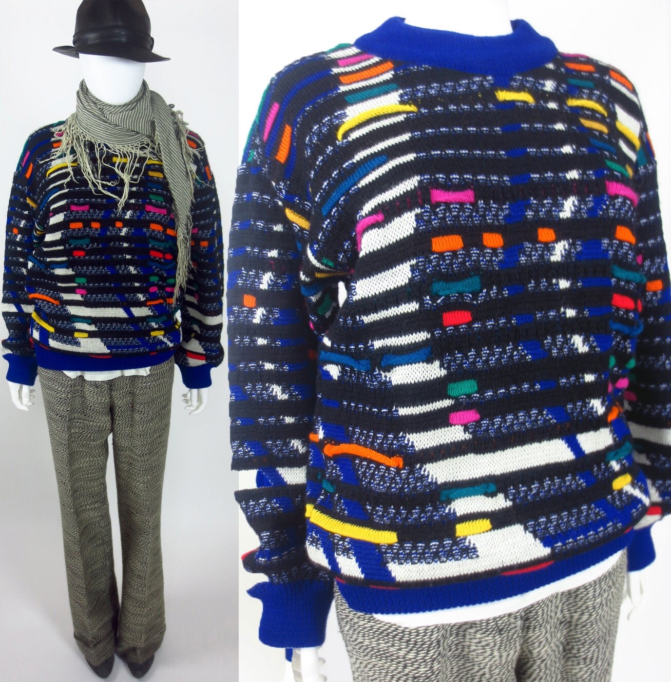 90s Authentic COOGI Biggie Smalls Fresh Prince sweater