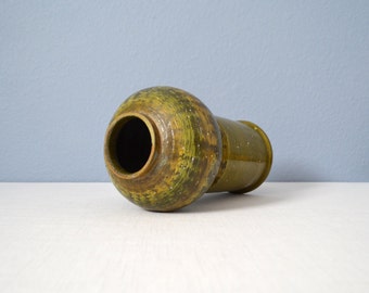 Mid Century Green Bitossi Vase