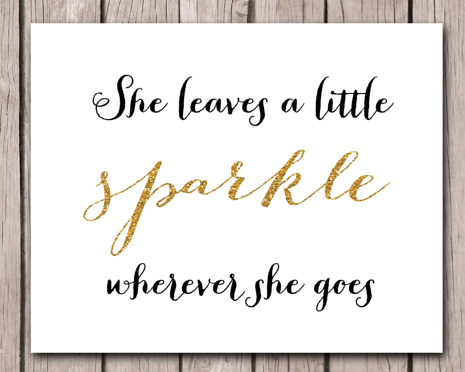 she leaves a sparkle quotes