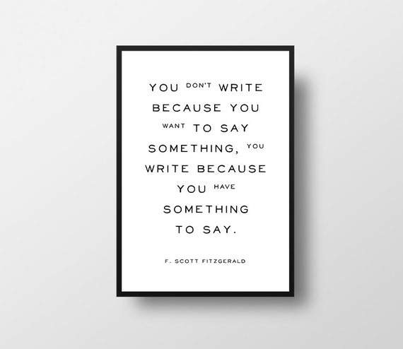 F scott fitzgerald writing style