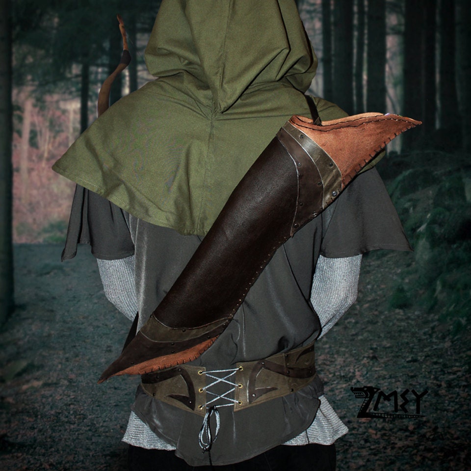 elf bow and quiver elf bow and quiver