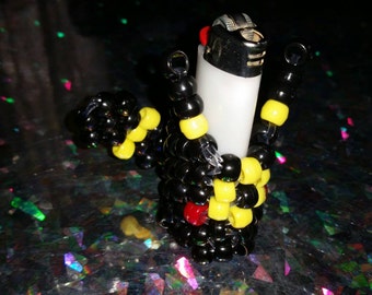 3D Pokemon Umbreon with optional use as Lighter Holder // Finger Puppet // and More!