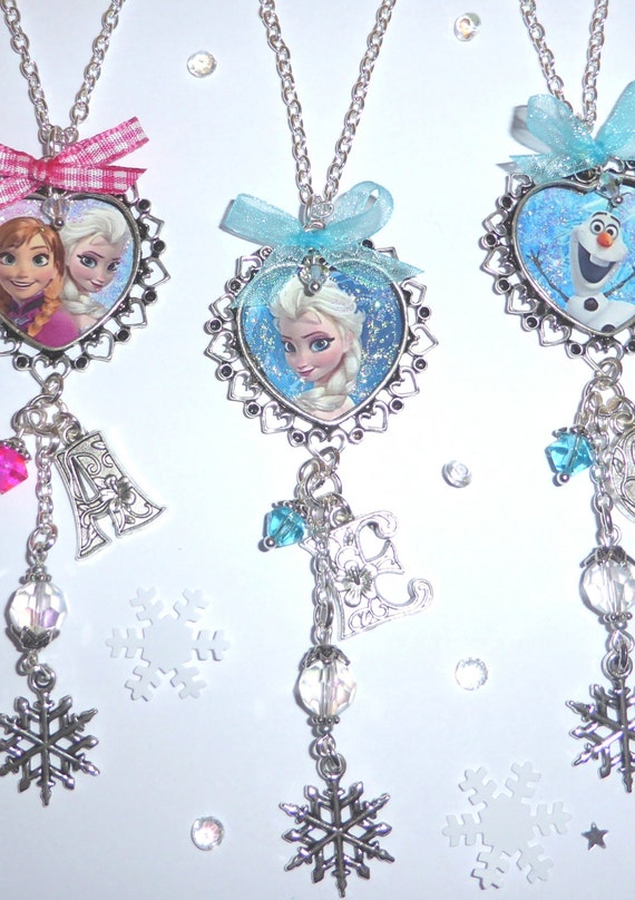 Personalized Frozen Elsa Necklace with by AdornaJewellery on Etsy