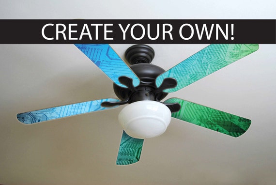 Items similar to Custom Ceiling Fan Blades - Made Just for You on Etsy