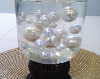 Transparent Water Absorbing Gel Beads Used For Floating Pearls and floral arrangements Select from:(1000/3000/5000/10,000)