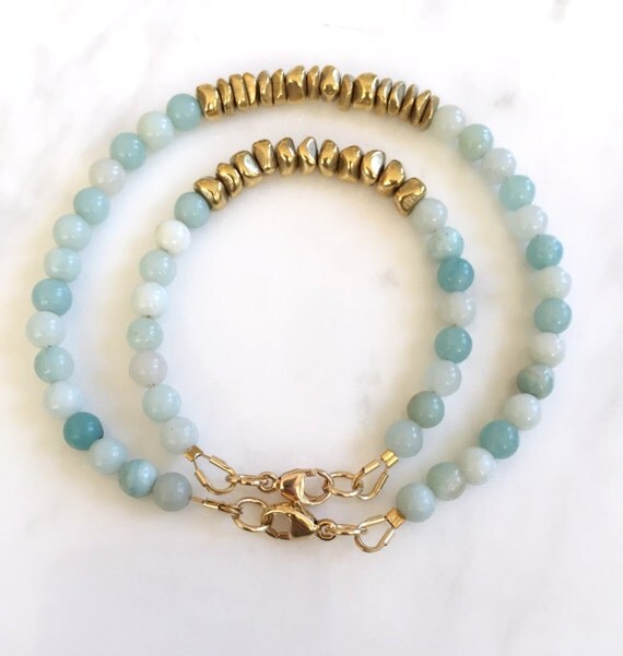 Mom and Baby Matching Bracelets. Mommy and Me. Baby by LAHIdesign