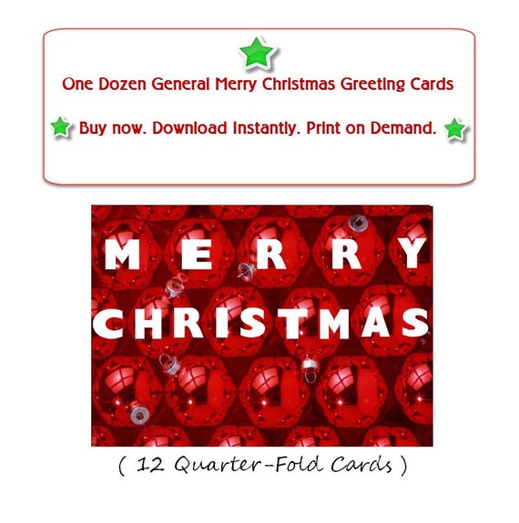 christmas greeting cards printable quarter fold by cybernation