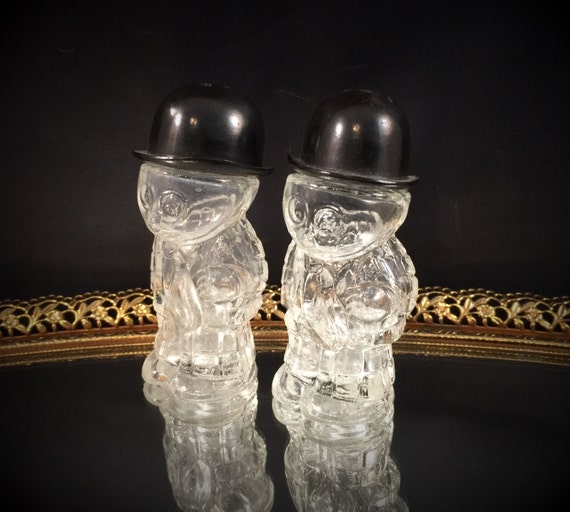 Rare VIntage Derby Hat SALT and PEPPER by LuxuryCityAntiques