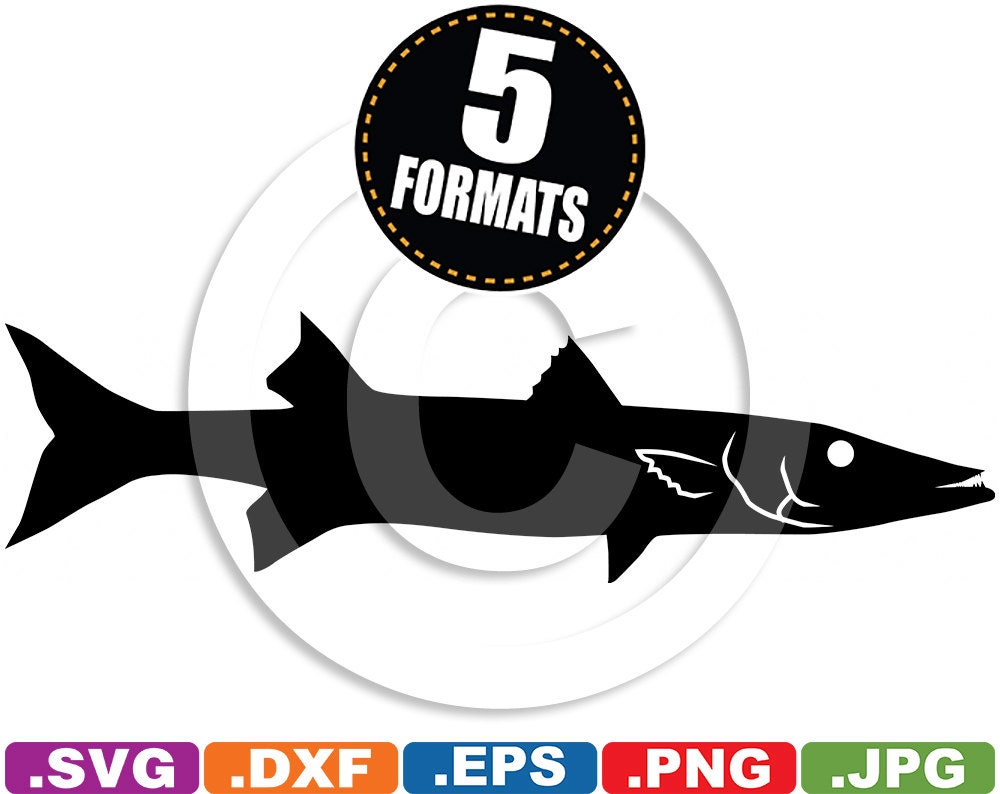 clipart barracuda fish - photo #11