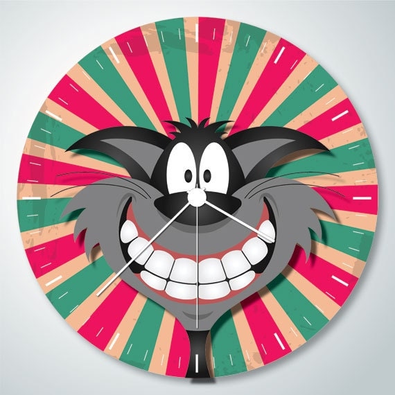 Items similar to Pop  art  wall clock  cool style design  by 