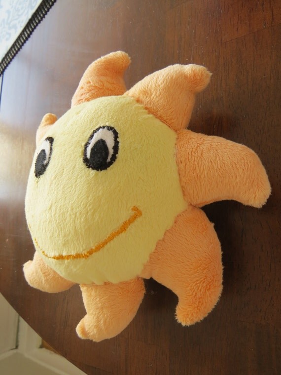 sun stuffed plush