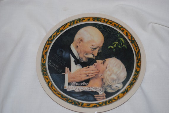 1976 NORMAN ROCKWELL Limited edition medium size plate