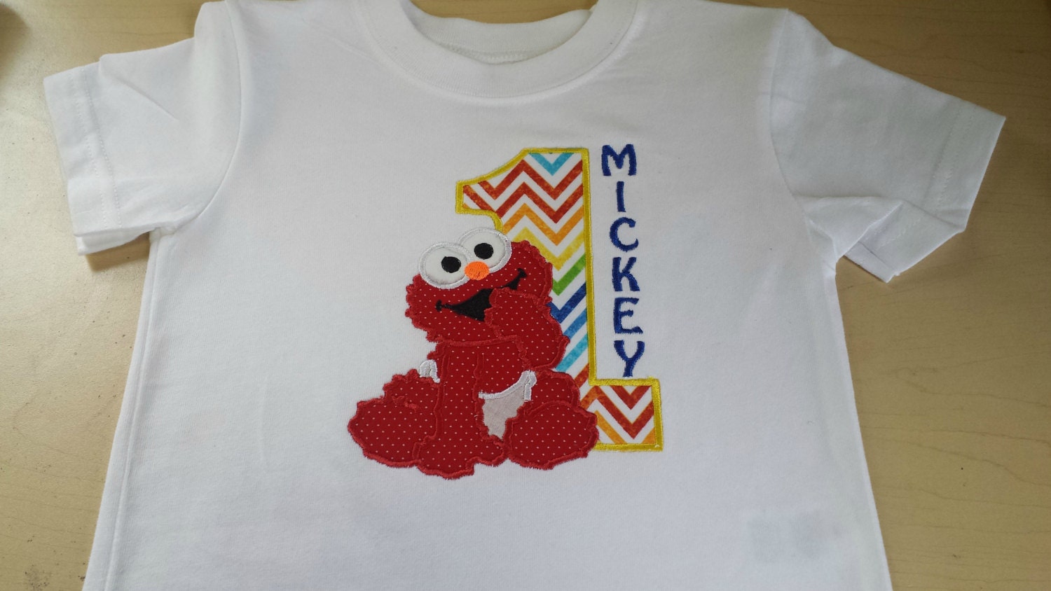 Pictures Of Elmo 1st Birthday Shirt Kidskunst Info