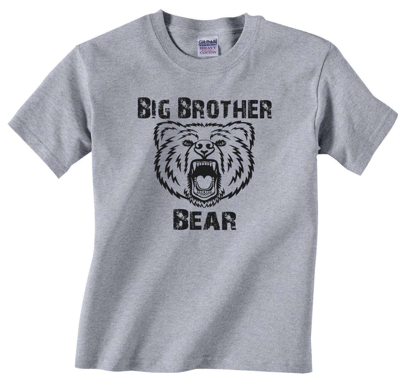 Big Brother Bear Kids T shirt Boys Shirt T-Shirt Children