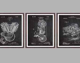 Harley Davidson Poster - motorcycle prints - Harley Poster - Harley Davidson Motorcycle - Harley Engine - Harley - Motorcycle, p13-p15