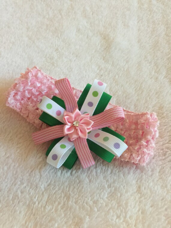 Yellow - Handmade Crochet Hair Clip 07