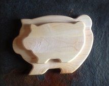 Popular items for pig cutting board on Etsy