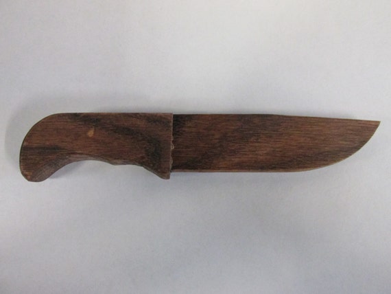 wood toy knife by LugosWorkshop on Etsy