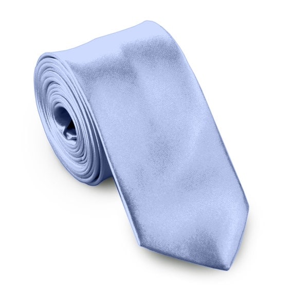 Tie Periwinkle Blue. Pale Cornflower Blue Silk Tie. by WeddingTies