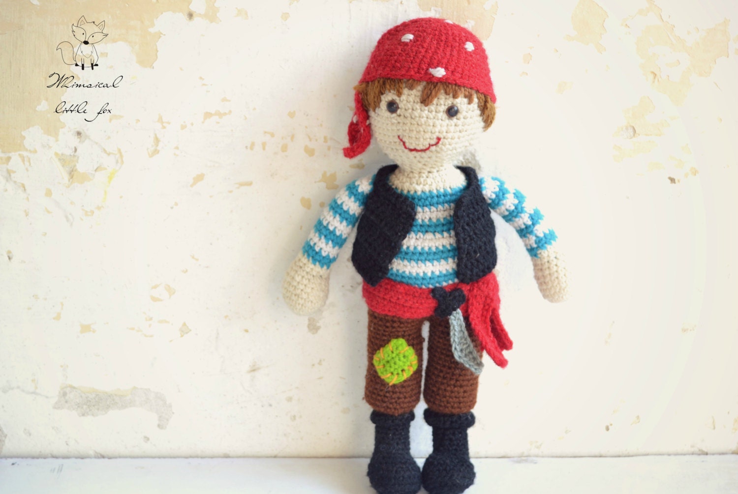 Crochet Pattern Crochet Pirate Pattern Pirate Amigurumi