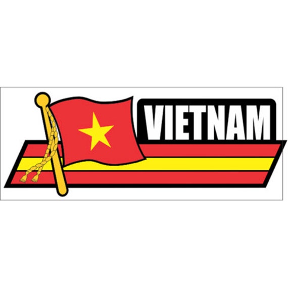 Vietnam Car Auto Sidekick Decals Stickers by FlagsNGadgets on Etsy