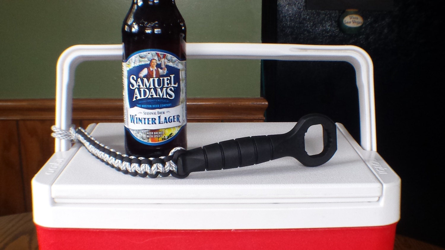 Cooler Buddy KA BAR Bottle Opener with Paracord by BraidRunners