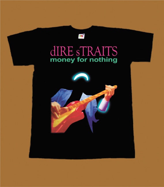 dire straits money for nothing t shirt