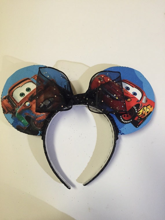 Cars Minnie Mouse Ears by MouseketeerEars on Etsy