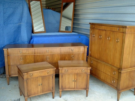 drexel mid century bedroom furniture