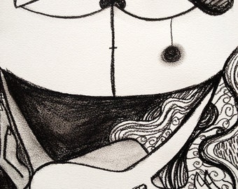 Lovers | Black and white posters | A3 Size | Burabacio