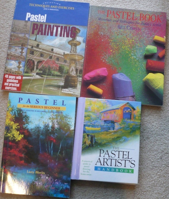 Four 4 Pastel Art Books by Bill Creevy Jose M Parramon