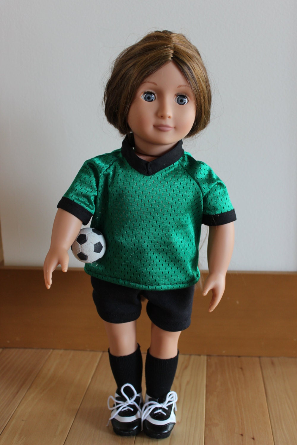 American Girl doll soccer outfit.